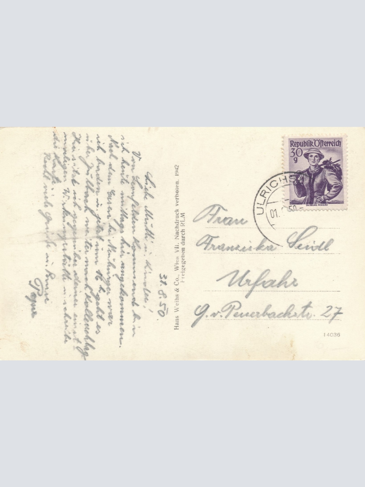 AK aus Ullrichsberg Oberösterreich  (6368)