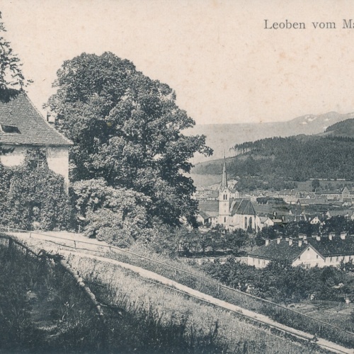 AK aus Leoben vom Massenberg Stmk  (6357)