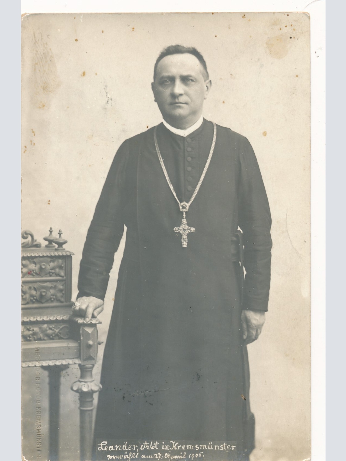 AK Abt Leander im Stift Kremsmünster Oberösterreich (6320)