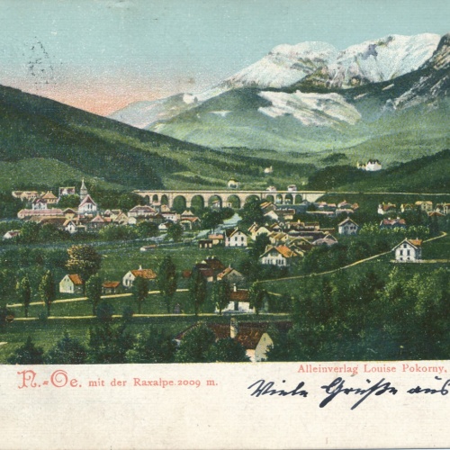 AK aus Payerbach Niederösterreich (6393)