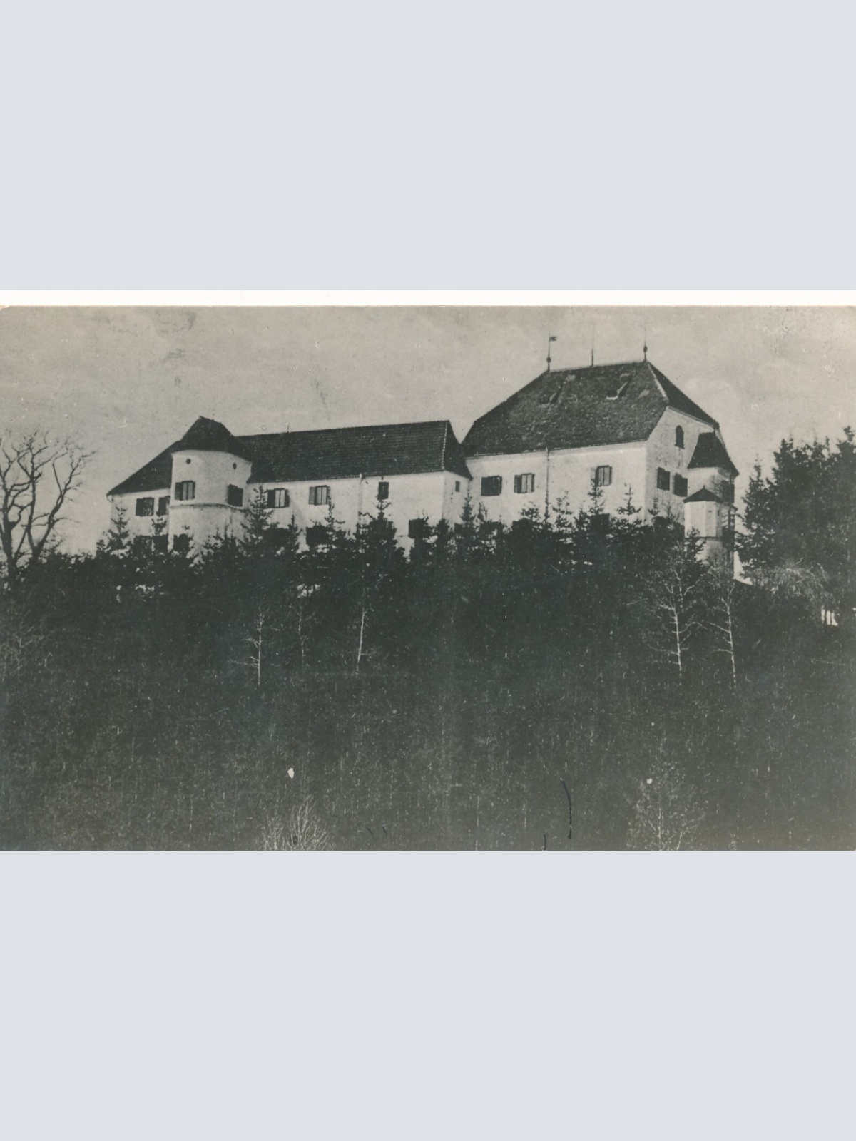 AK vom Kinderheim Schloss Neuhaus Post Geinberg Oberösterreich  (6347)