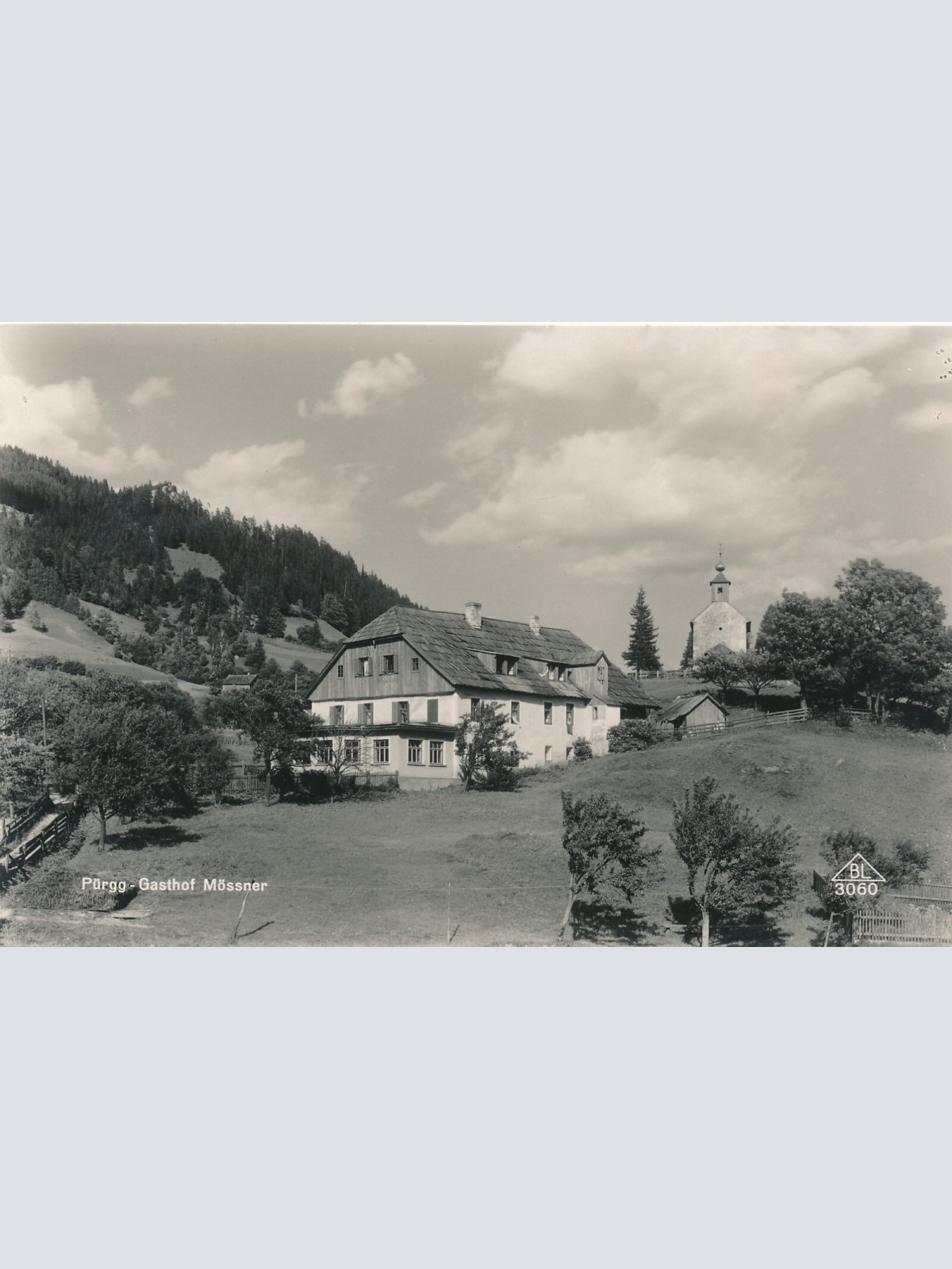 AK aus Pürgg Gasthof Mössner Steiermark (6143)