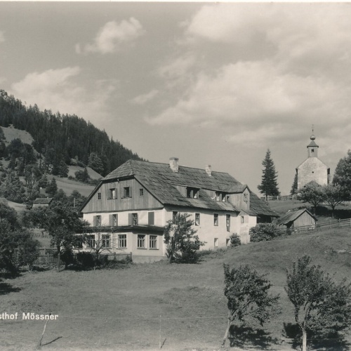 AK aus Pürgg Gasthof Mössner Steiermark (6143)