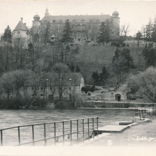 AK vom Schloss Sitzenberg Niederösterreich (6160)