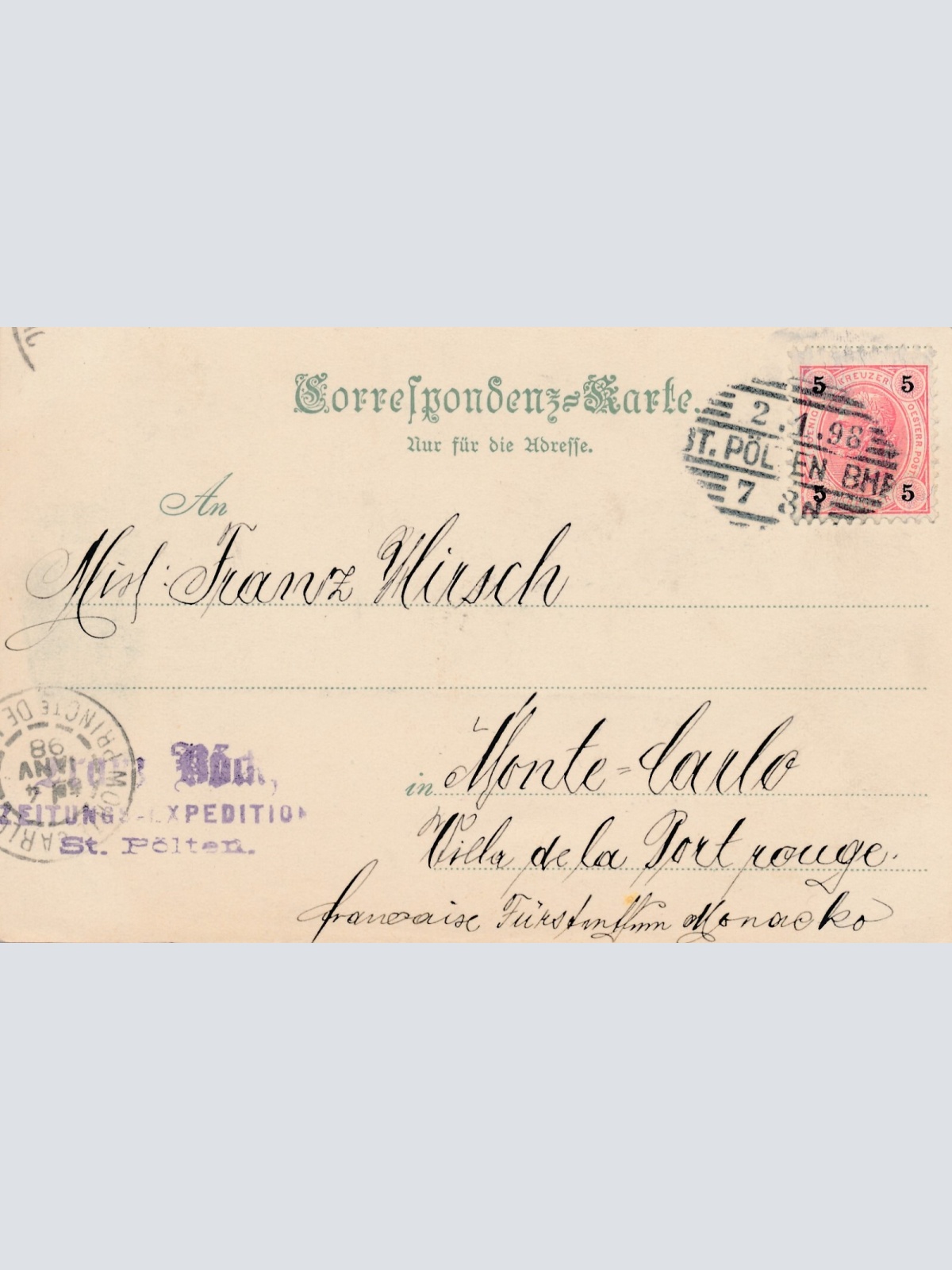 AK aus St.Pölten Niederösterreich (6864)