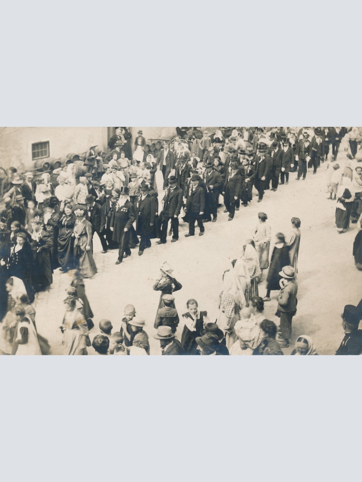 AK Annodazumals Foto von einer Promenade (6846)