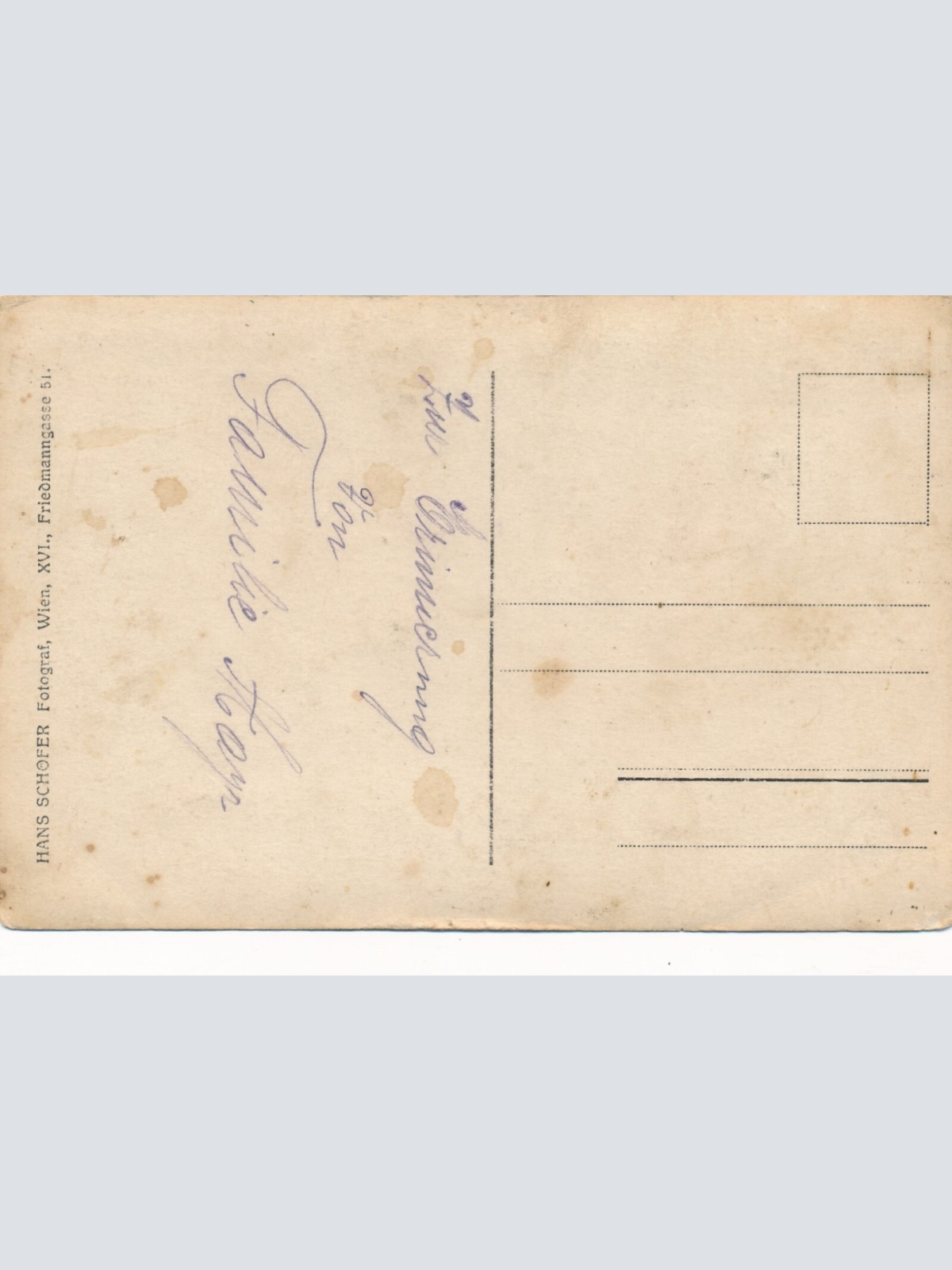 AK Annodazumals Foto einer Bauermfamilie (6857)