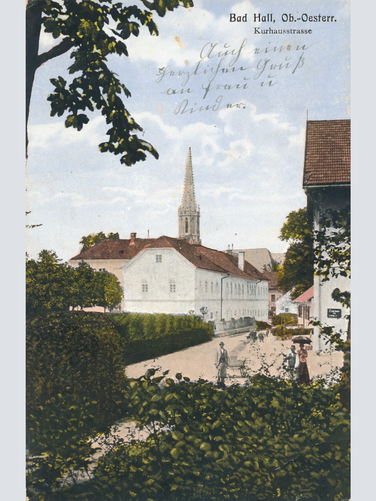 AK aus Bad Hall Kurhausstrasse Oberösterreich (6167)