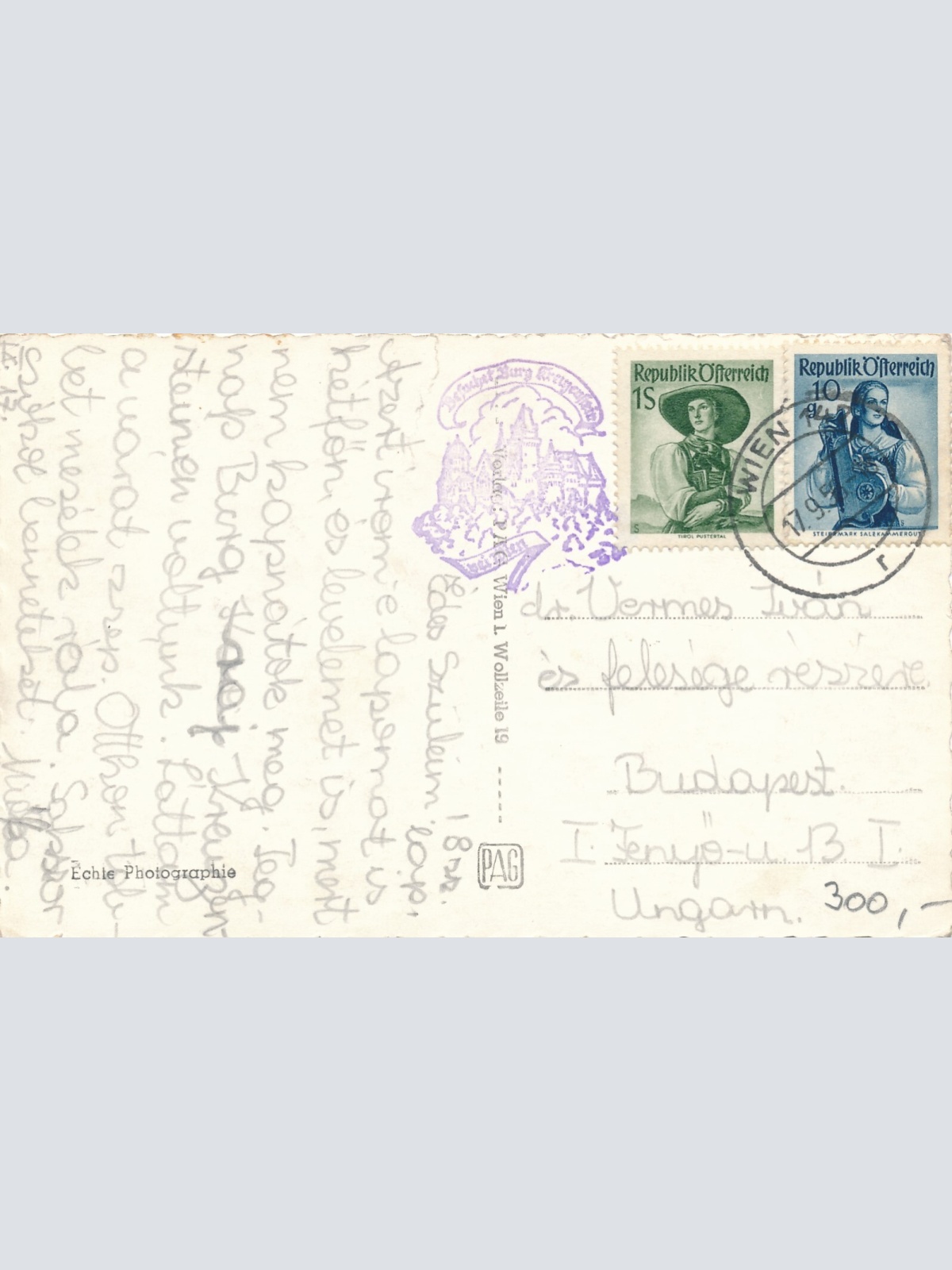 AK von der Burg Kreuzenstein Niederösterreich (6899)