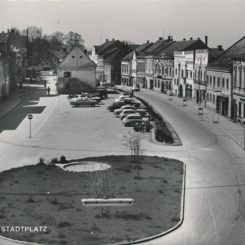 AK aus Gmünd Stadtplatz Niederösterreich (6177)