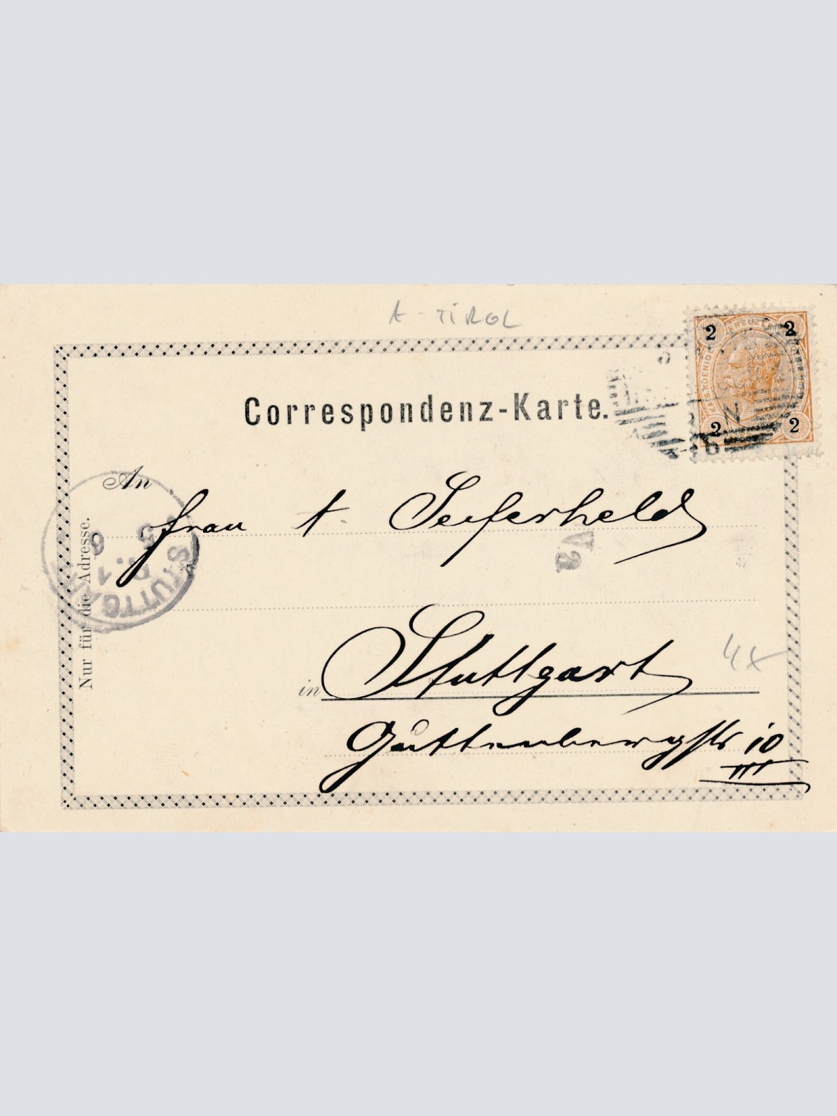 AK aus Innsbruck mit Schloss Ambras Tirol (6911)