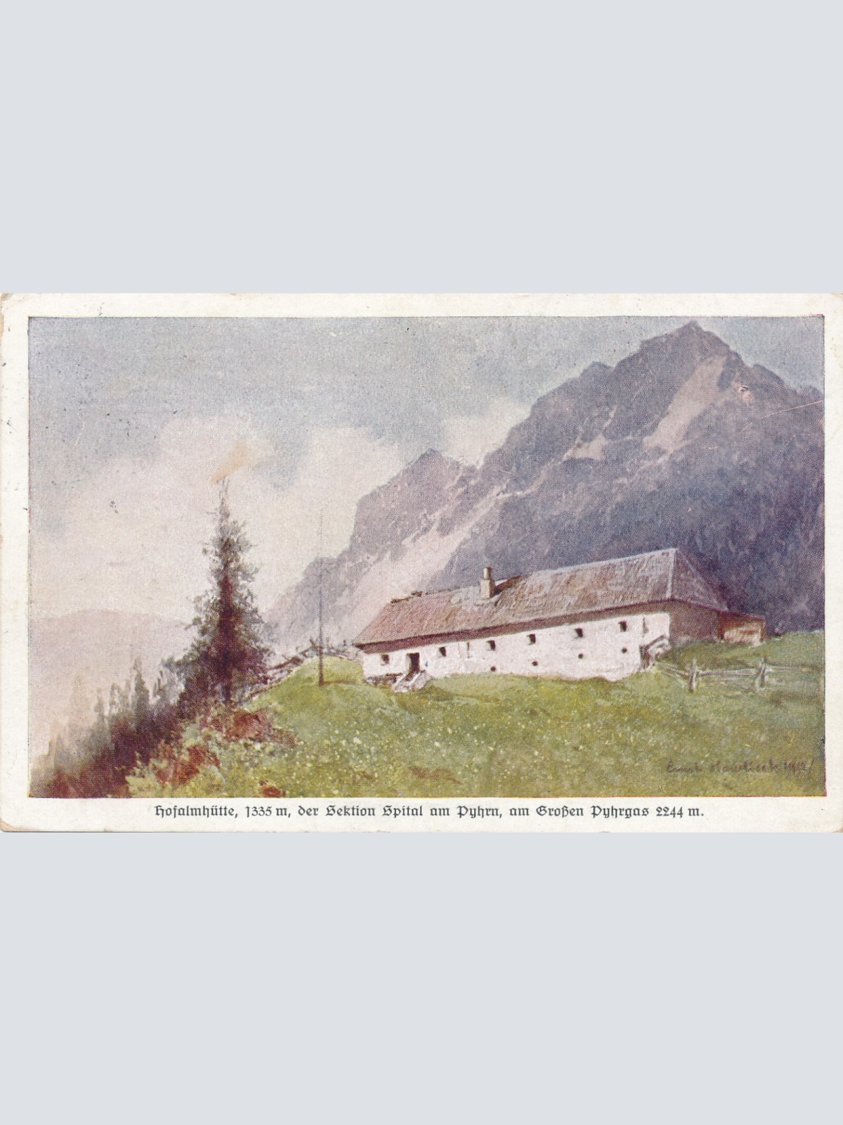 AK von der Hofalmhütte, Spital am Phyrn Oberösterreich (6201)