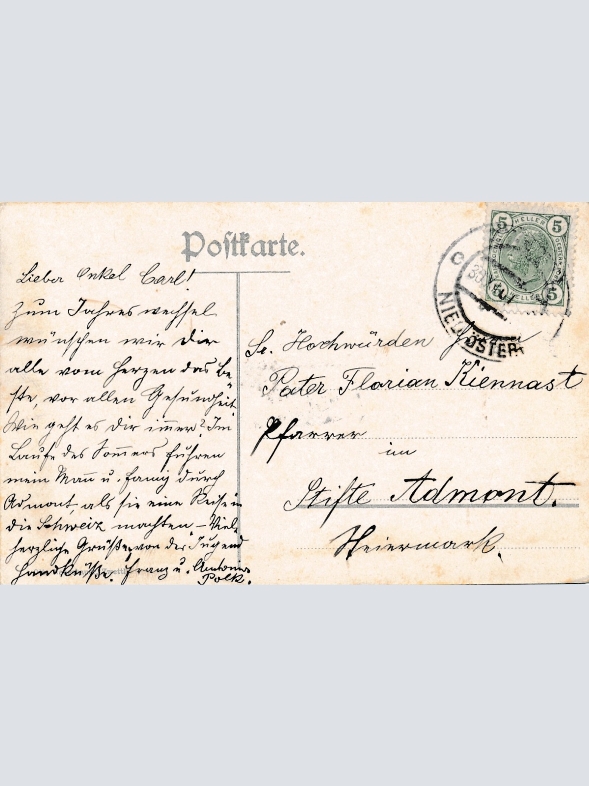 AK aus Zwettl Niederösterreich (6891)