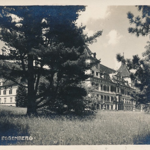 AK vom Schloss Eggenberg Niederösterreich (6881)