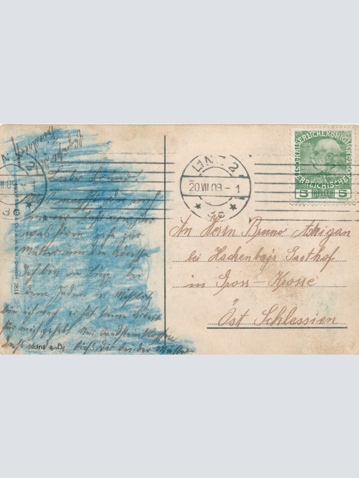 AK aus Linz an der Donau Oberösterreich (6168)