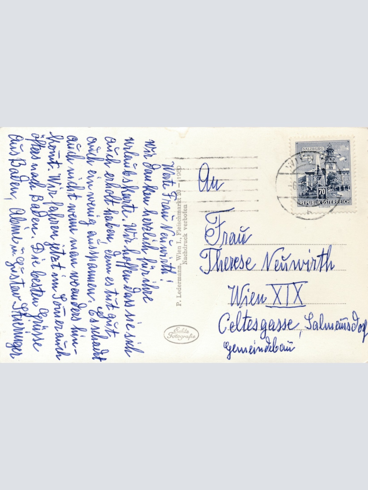 AK aus Baden bei Wien Felsenweg Niederösterreich (6178)