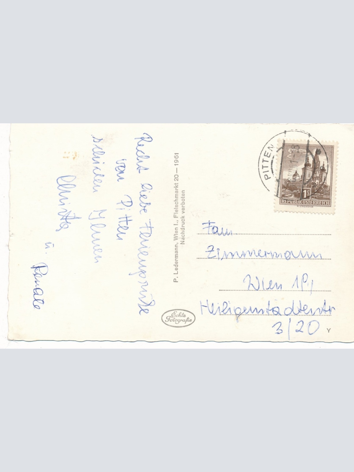 AK aus Pitten Niederösterreich (6888)