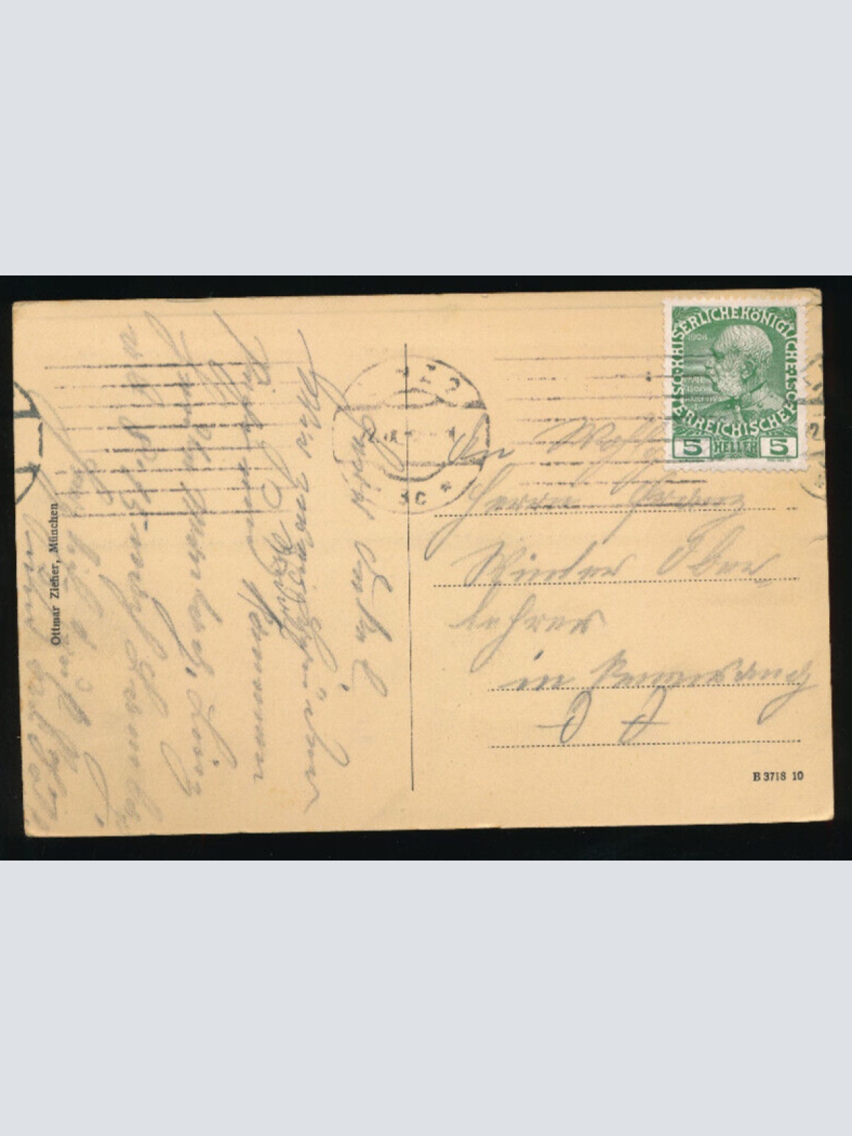 AK aus Linz Volksgartenstrasse Oberösterreich (6032)