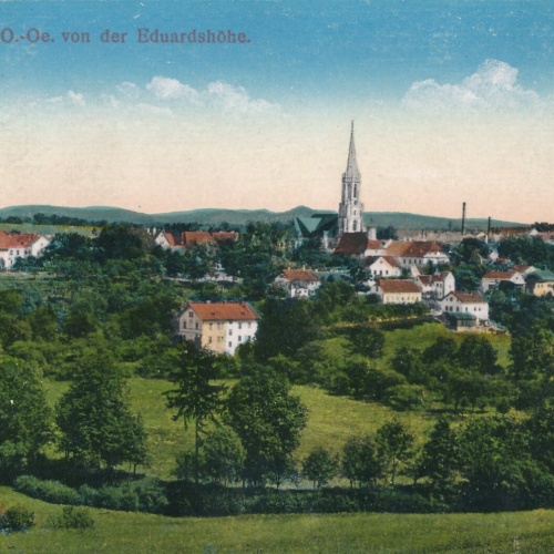 AK aus Bad Hall von der Eduardshöhe Oberösterreich (6780)