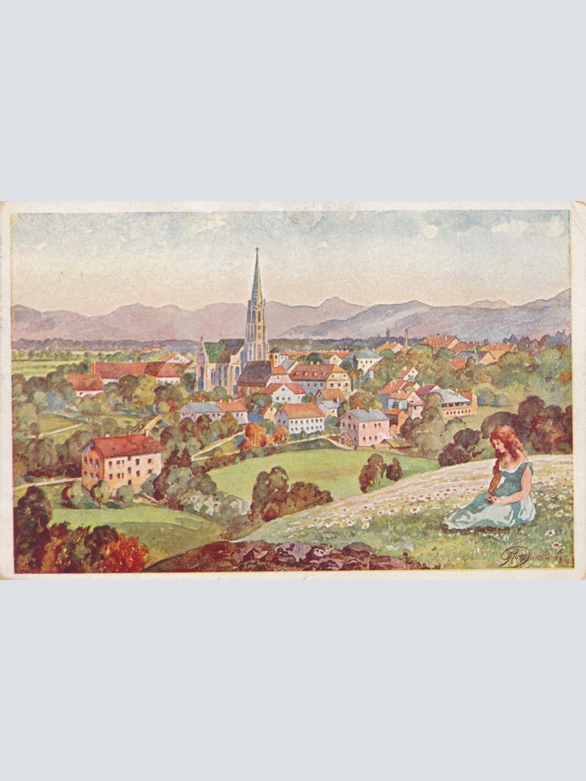 AK aus Bad Hall Oberösterreich (6782)