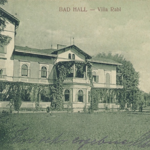 AK aus Bad Hall mit Villa Rabl Oberösterreich (6785)