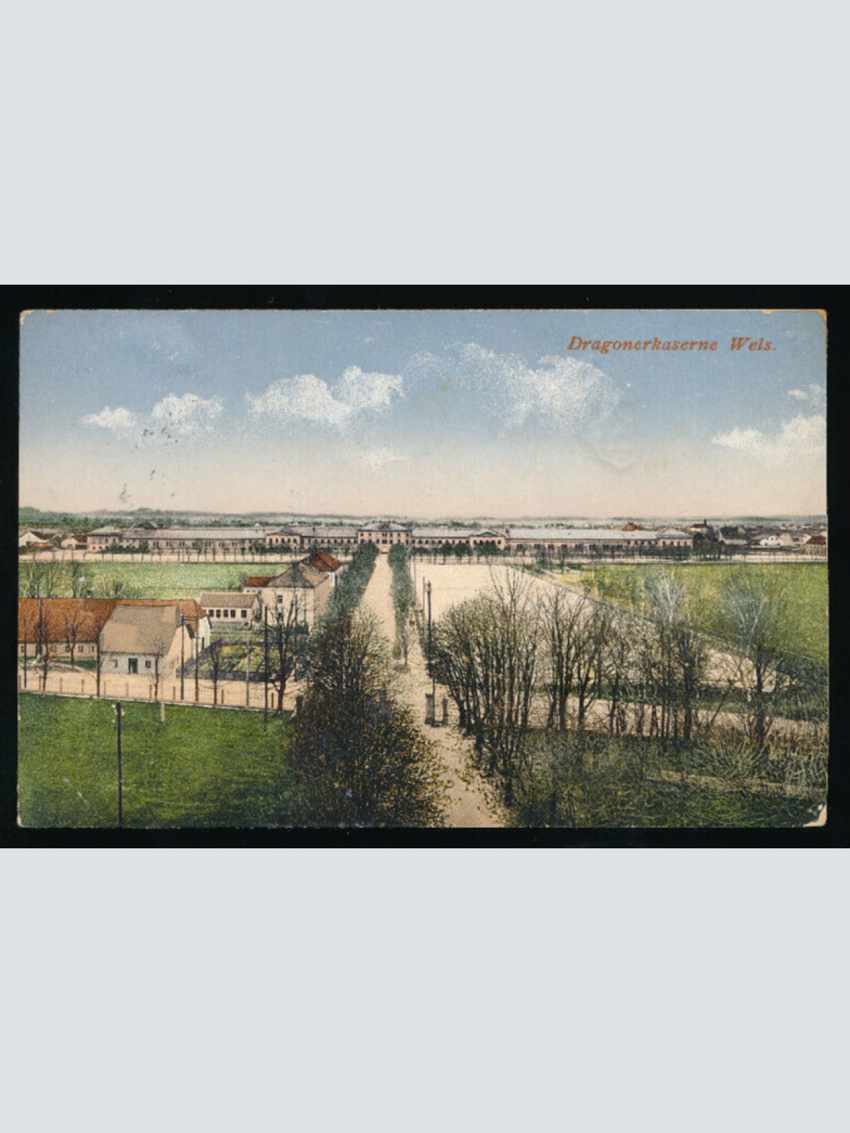 AK aus Wels Dragonerkaserne Oberösterreich (6009)