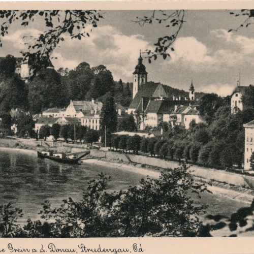 AK aus Grein an der Donau Oberösterreich (6786)