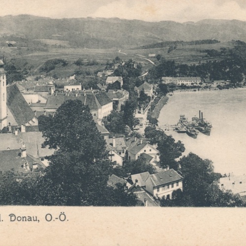 AK aus Grein an der Donau Oberösterreich (6806)