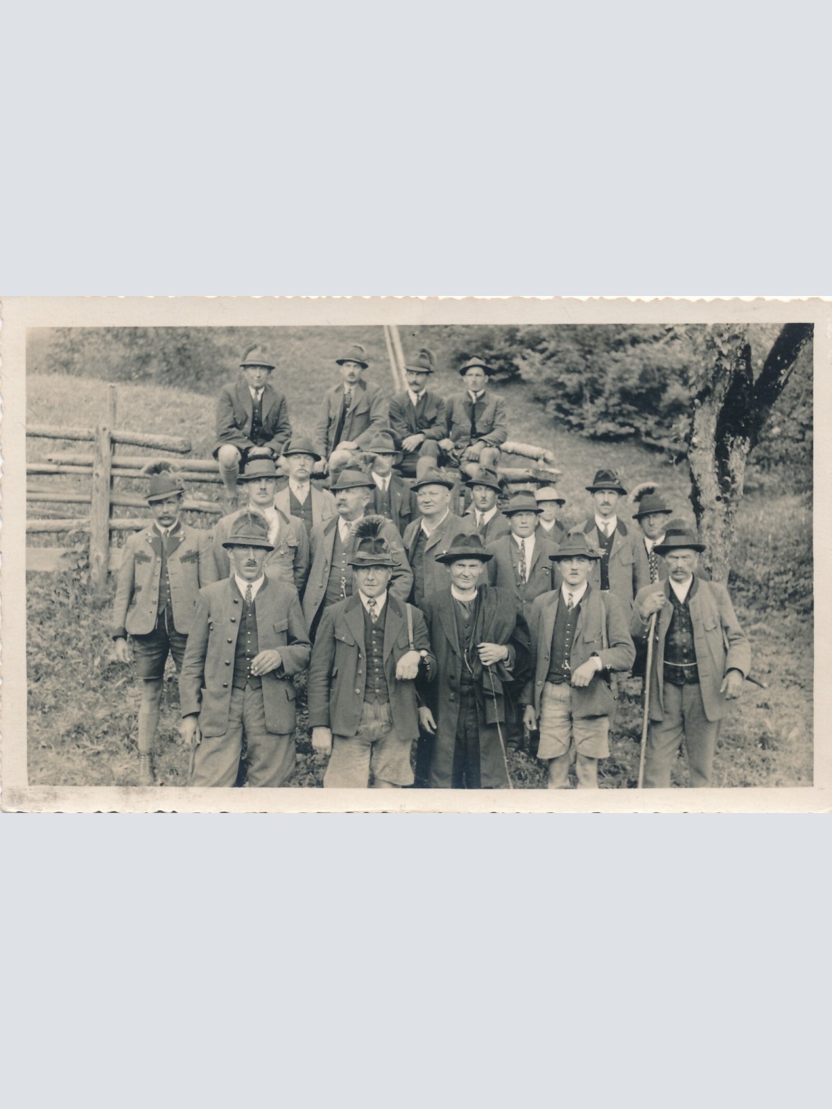 AK Annodazumals Foto von einem Jägerverein in Oberösterreich (6836)