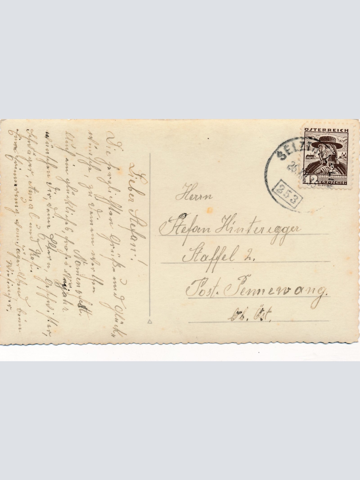 AK Annodazumals Foto von einem Jägerverein in Oberösterreich (6836)