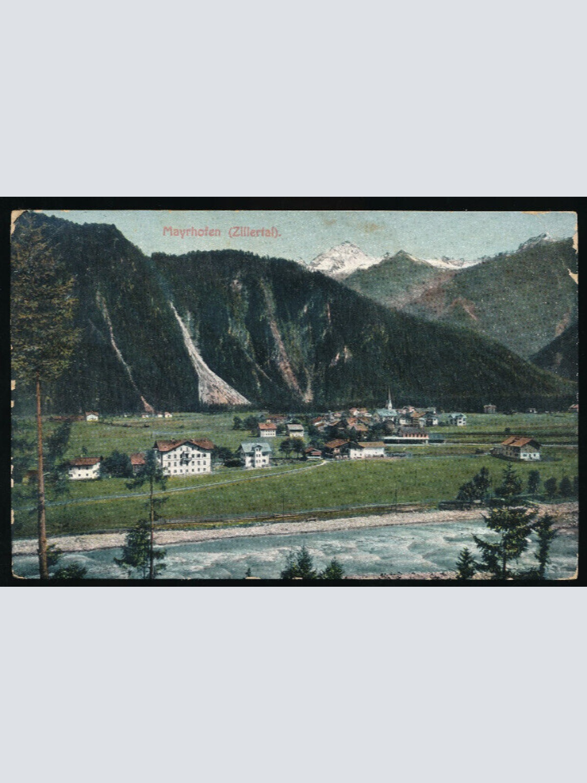 AK aus Mayerhofen im Zillertal Tirol (6049)