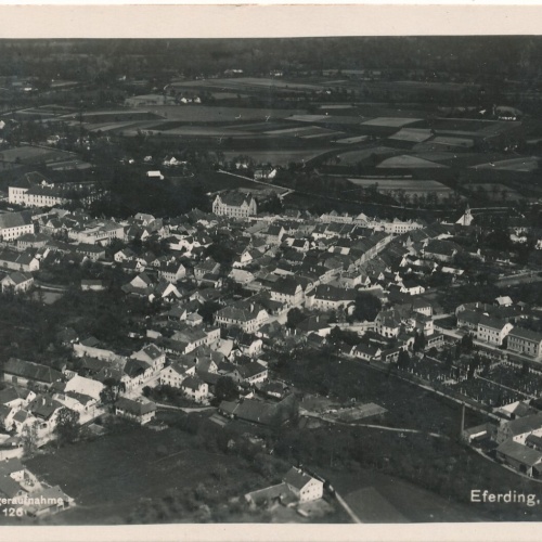 AK aus Eferding Fliegeraufnahme 126 Oberösterreich (6820)