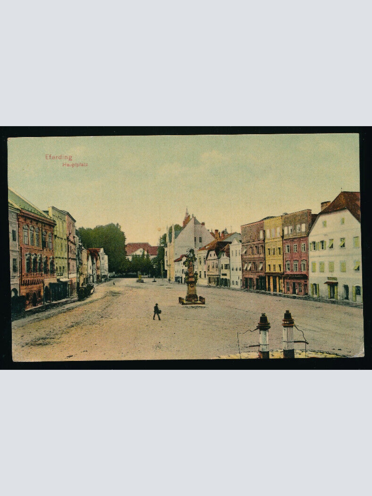 AK aus Eferding Hauptplatz Oberösterreich (6039)