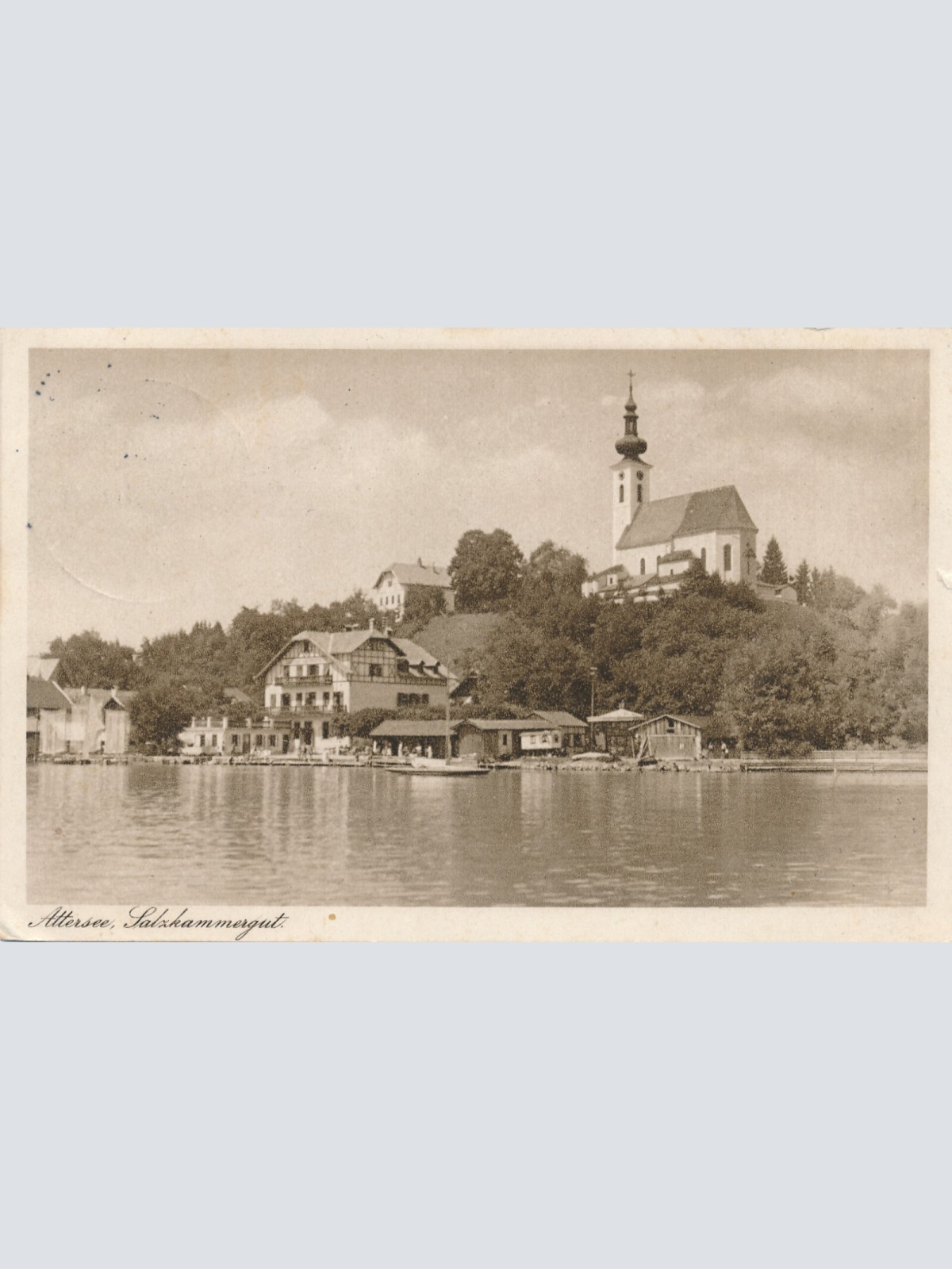 AK vom Attersee Oberösterreich (6815)