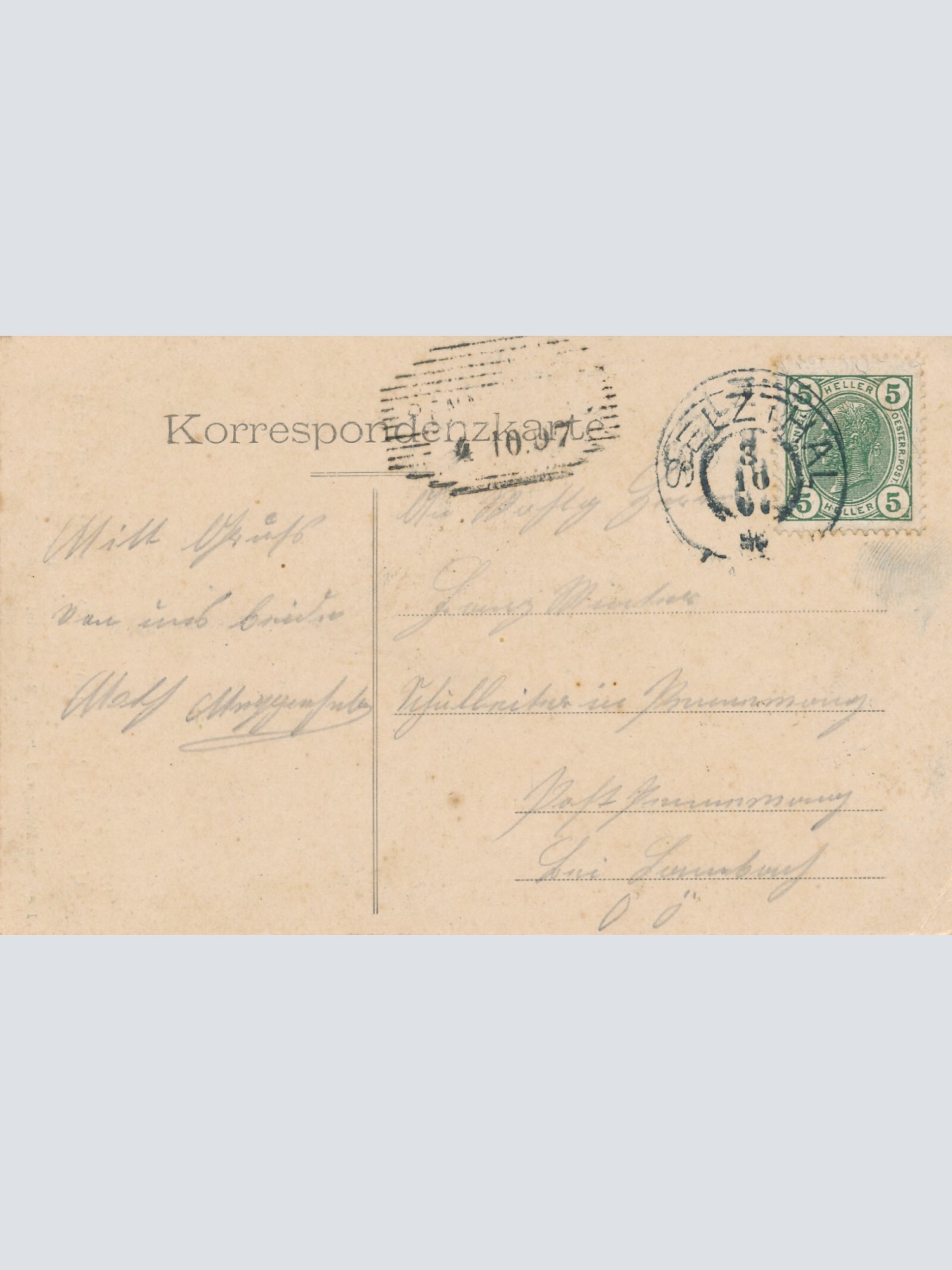 AK aus Rottenmann Partie aus der Klamm mit Wasserfall Steiermark (6073)