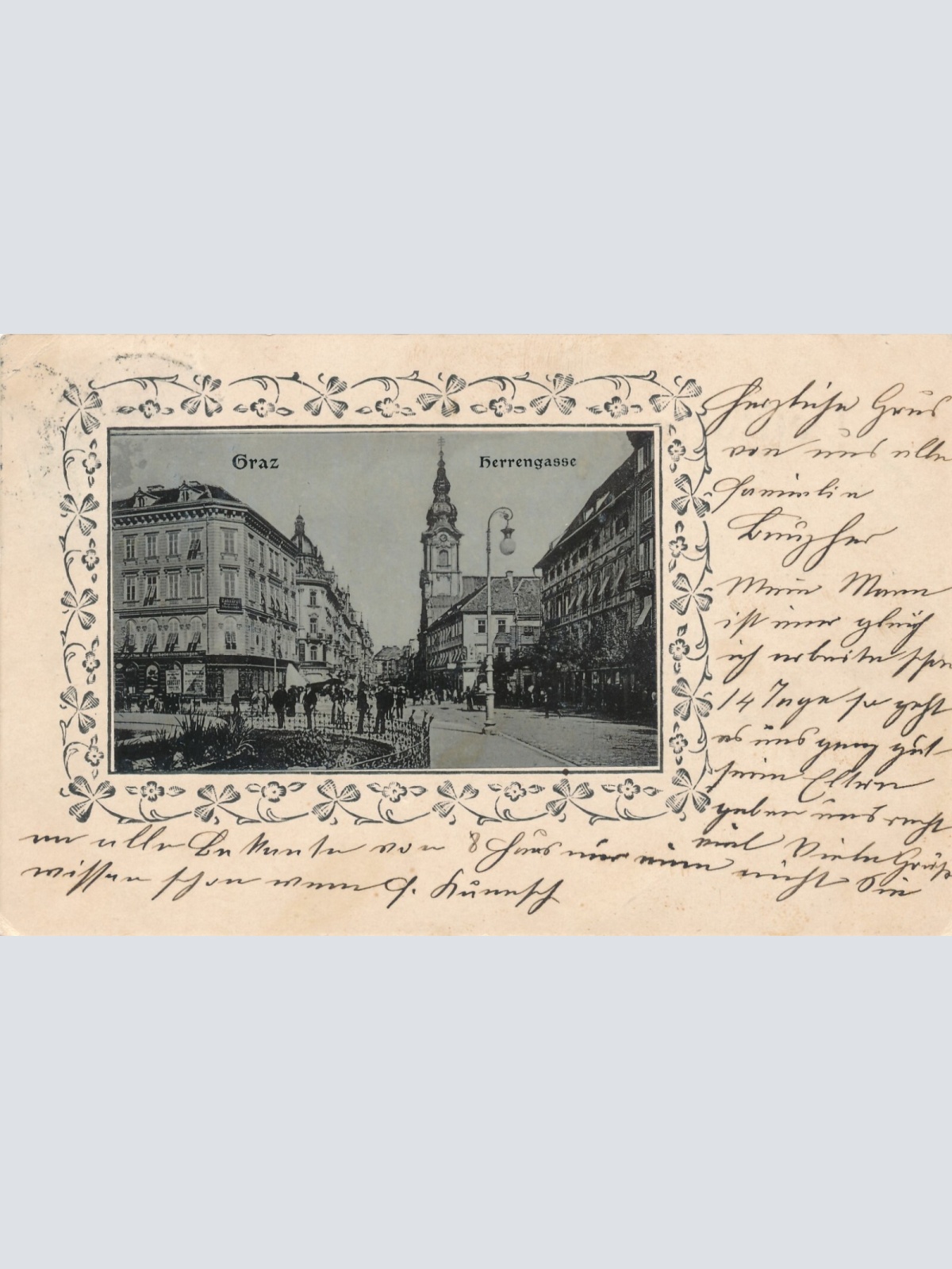 AK aus Graz Herrengasse Steiermark (7012)