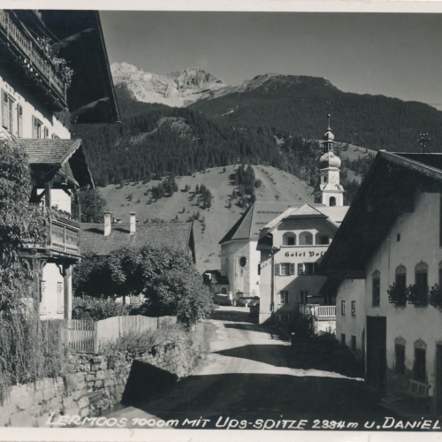 AK aus Lermoos mit Ups Spitze Tirol (6934)