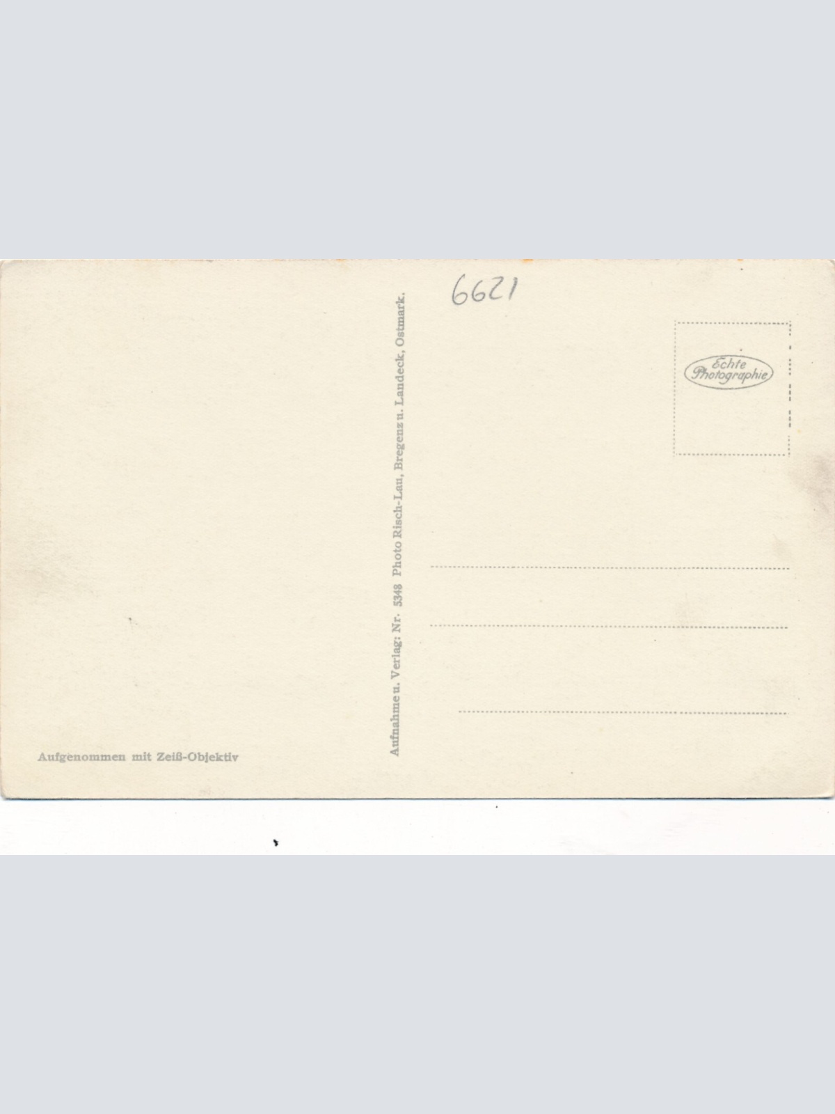 AK aus Bichlbach gegen Zugspitze Tirol (6928)