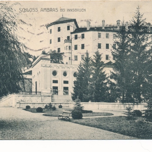 AK vom Schloss Ambras bei Innsbruck Tirol (6968)