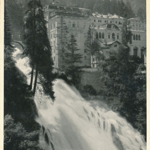 AK von einem Wasserfall Bad Gastein (7339)
