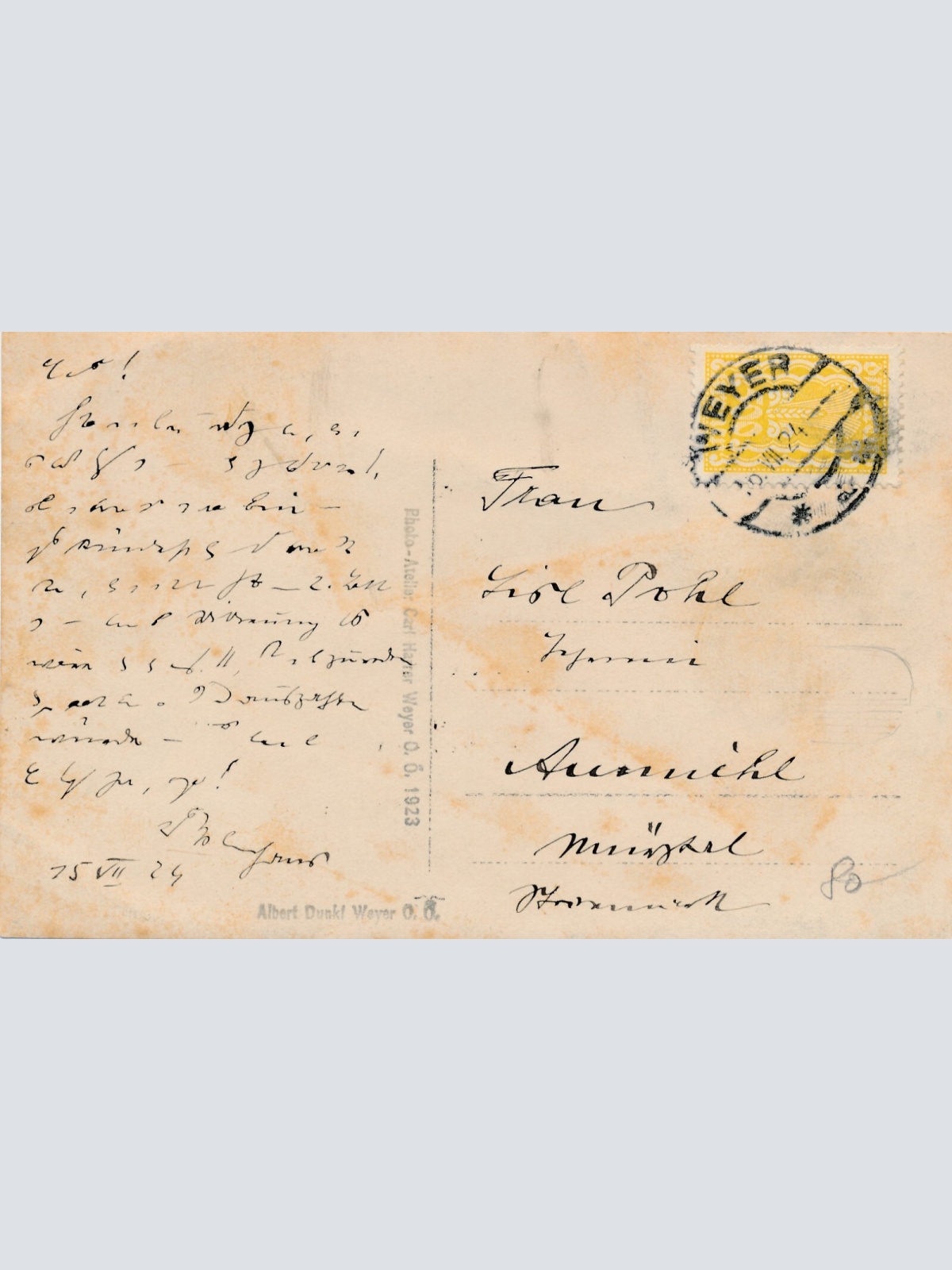 AK aus Weyer an der Enns Oberösterreich (6747)