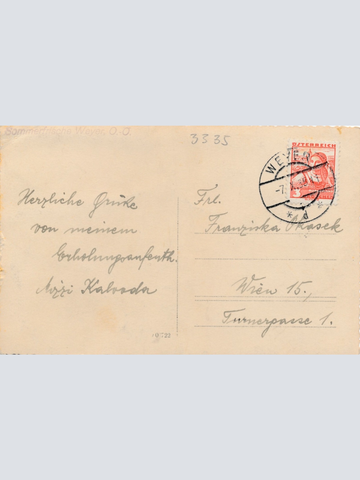 AK aus Weyer an der Enns Oberösterreich (6748)