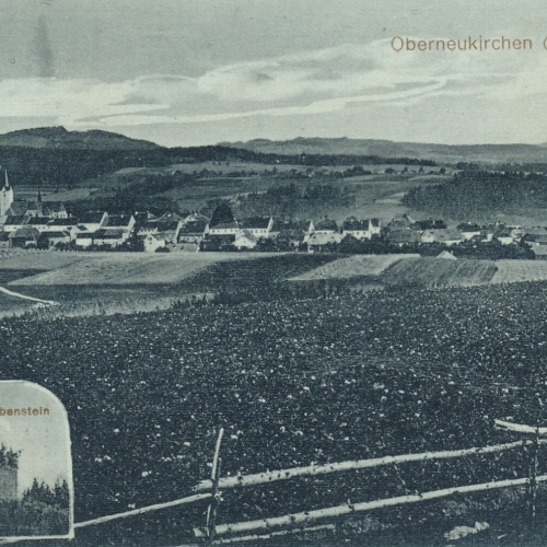 AK aus Oberneukirchen Mondscheinkarte Oberösterreich (6751)