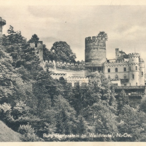 AK von der Burg Hartenstein Niederösterreich (7409)