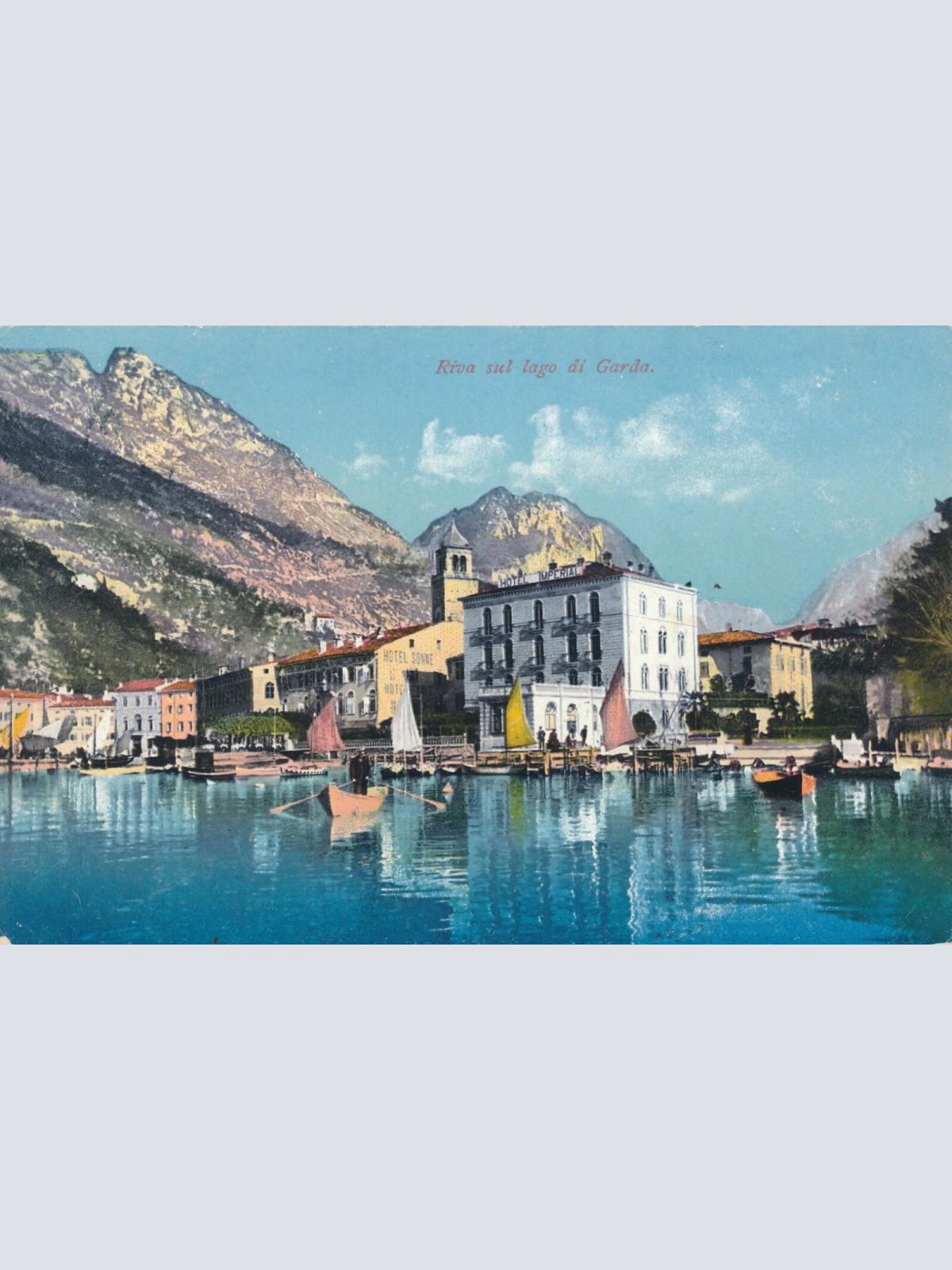 AK aus Riva sul lago di Garda Italien (6443)