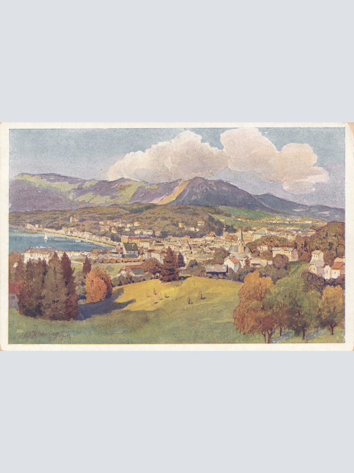 AK aus Gmunden am Traunsee Oberösterreich (6675)