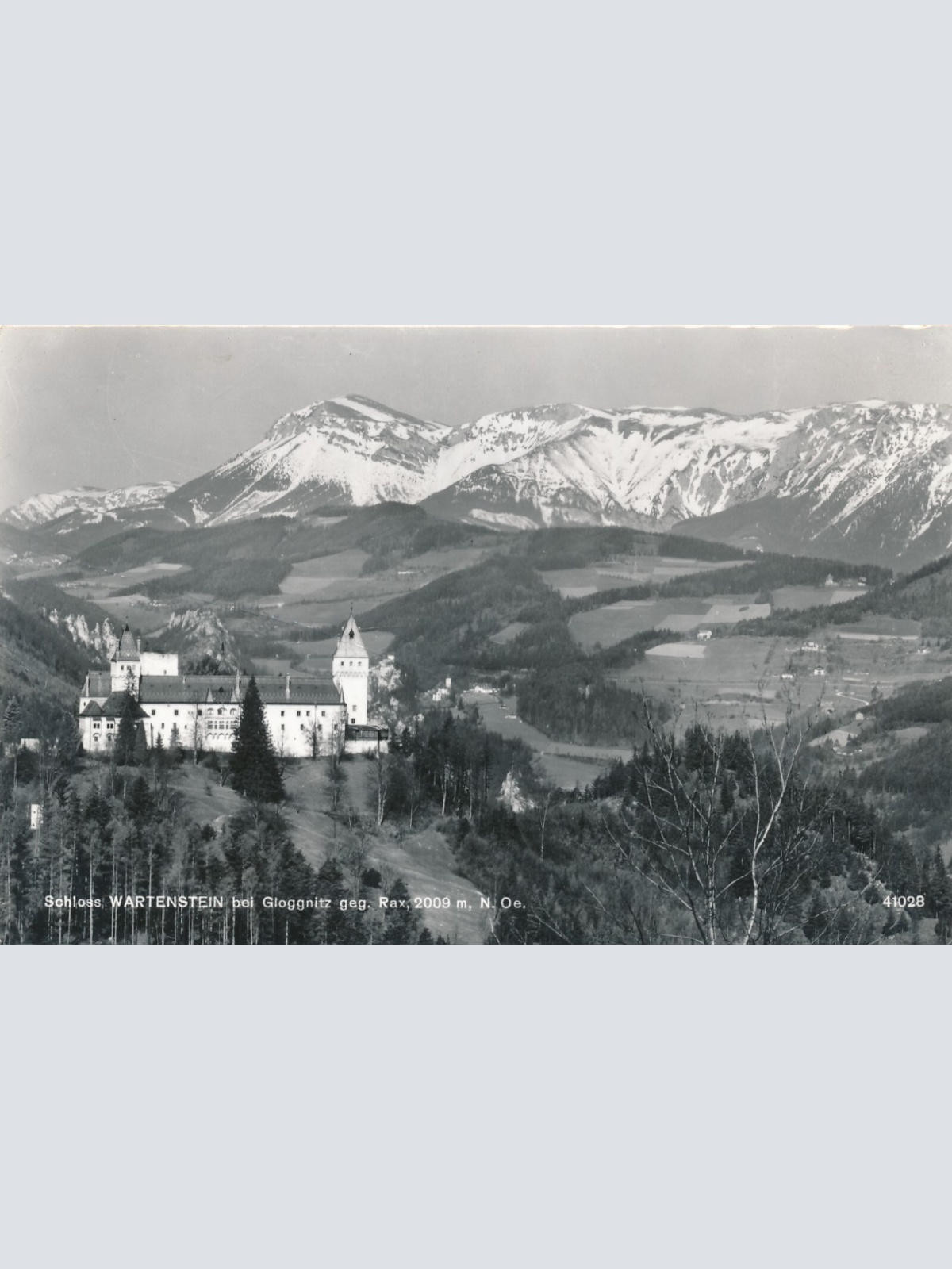 AK vom Schloss Wartenstein Niederösterreich (7417)