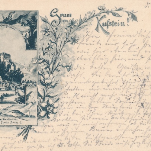 AK gruss aus Kufstein Tirol (6457)