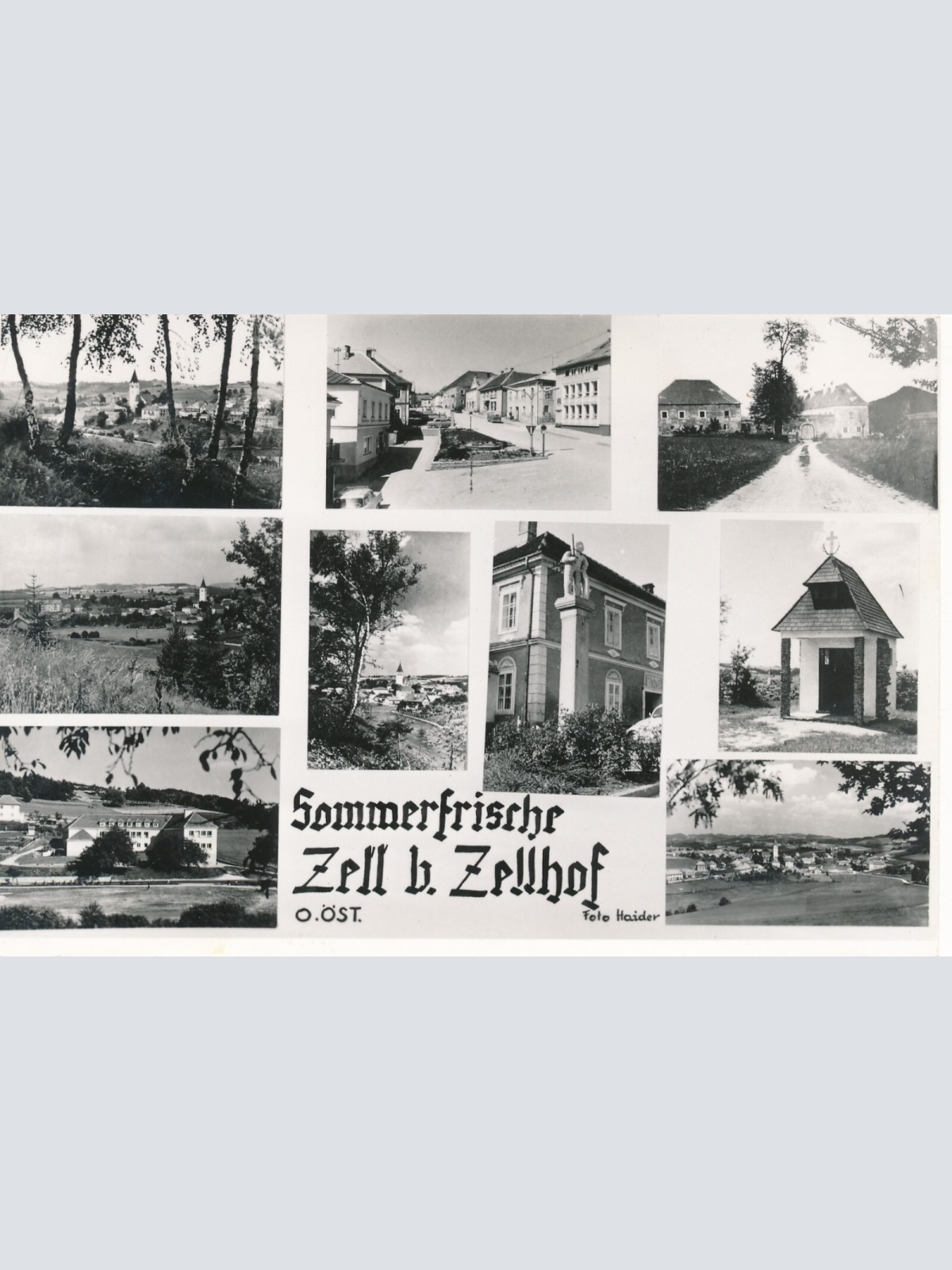 AK aus Zell bei Zellhof Mehrbildkarte Oberösterreich (6680)