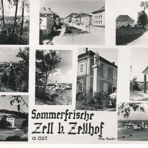 AK aus Zell bei Zellhof Mehrbildkarte Oberösterreich (6680)
